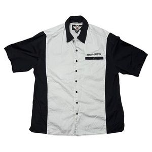 Harley Davidson Button Up